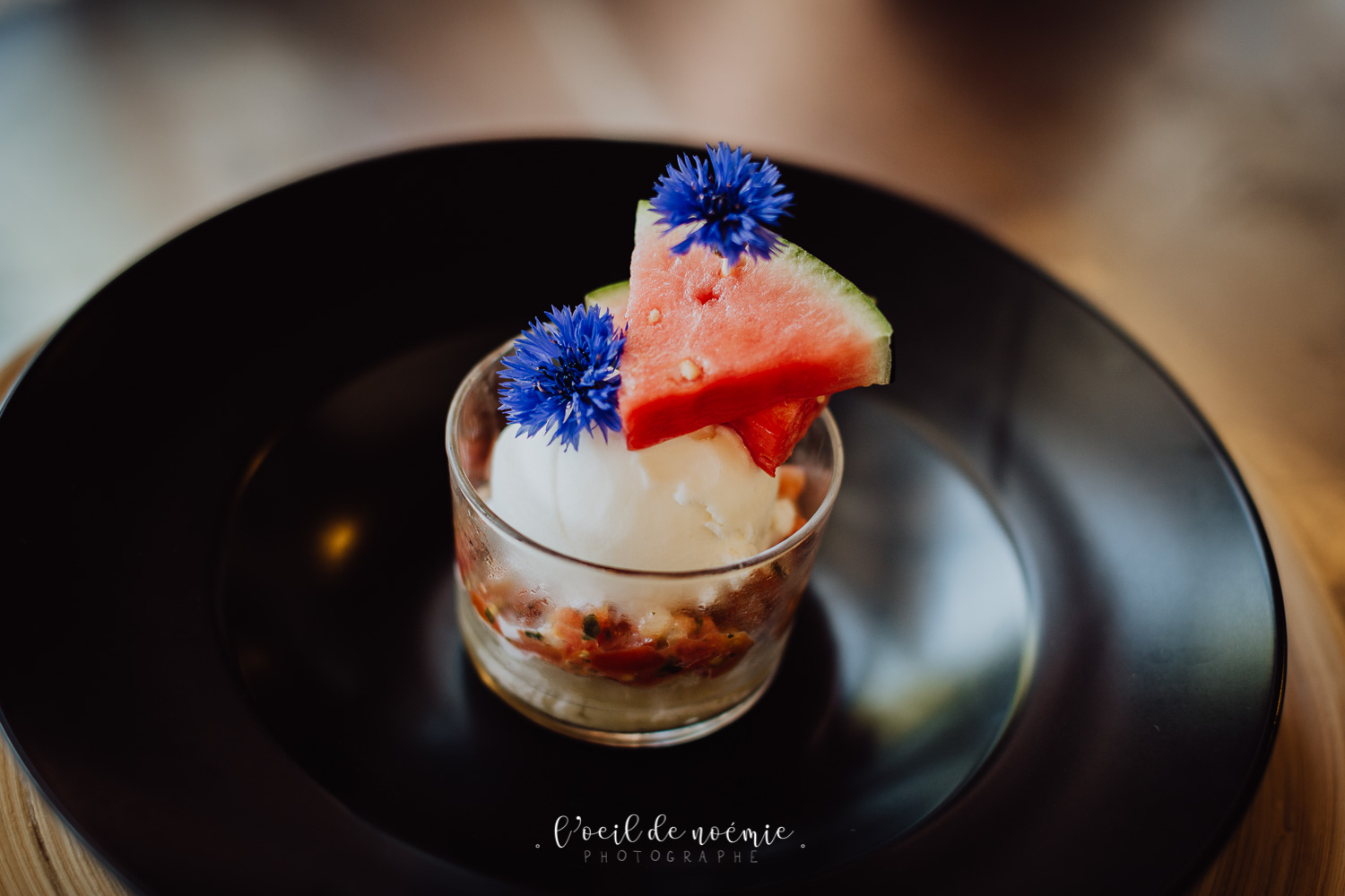 Voici une belle idée de sorbet pour votre mariage à Clermont-Ferrand ou à Vichy mais pas seulement...